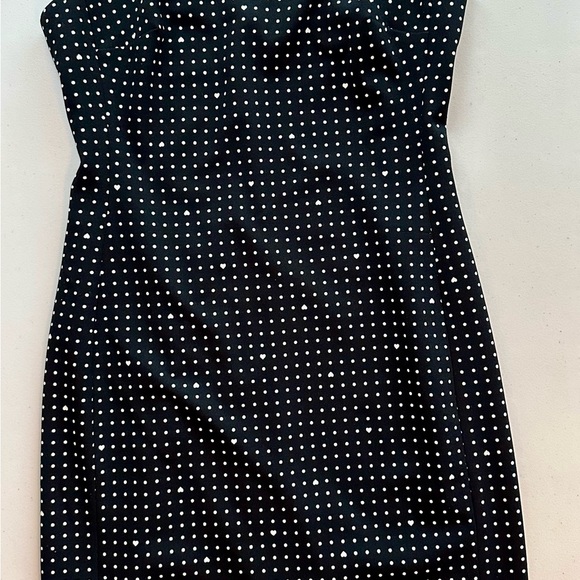 KARL LAGERFELD   Black and White Midi Dress - Picture 5 of 13